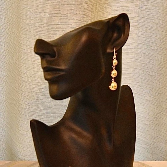 Ball Drop Dangle Earrings - Picture 5 of 5